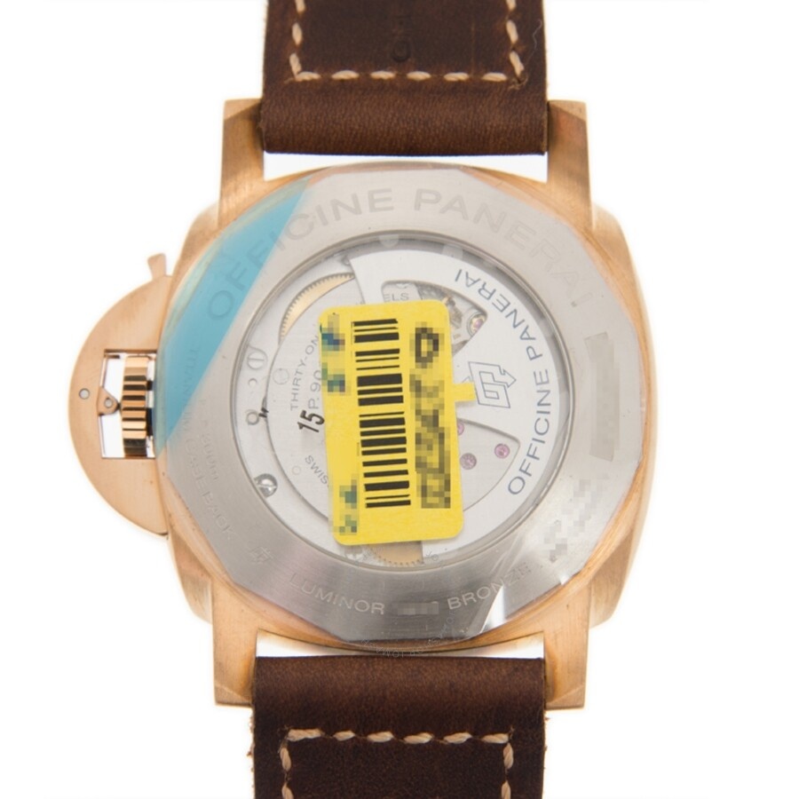 Panerai Luminor 3-Day 1950 Automatic Blue Dial Men's Watch PAM00671 - 4