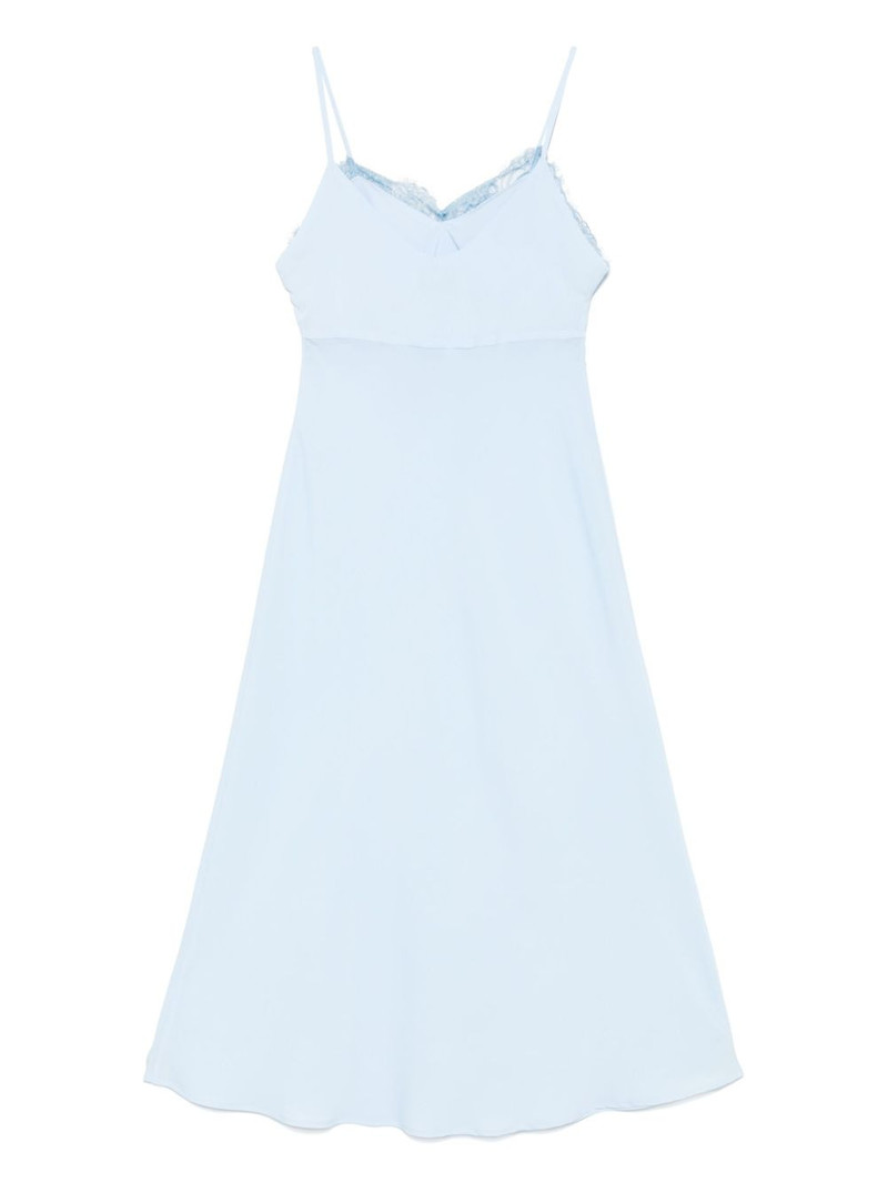VIVETTA lace-trim midi dress outlook