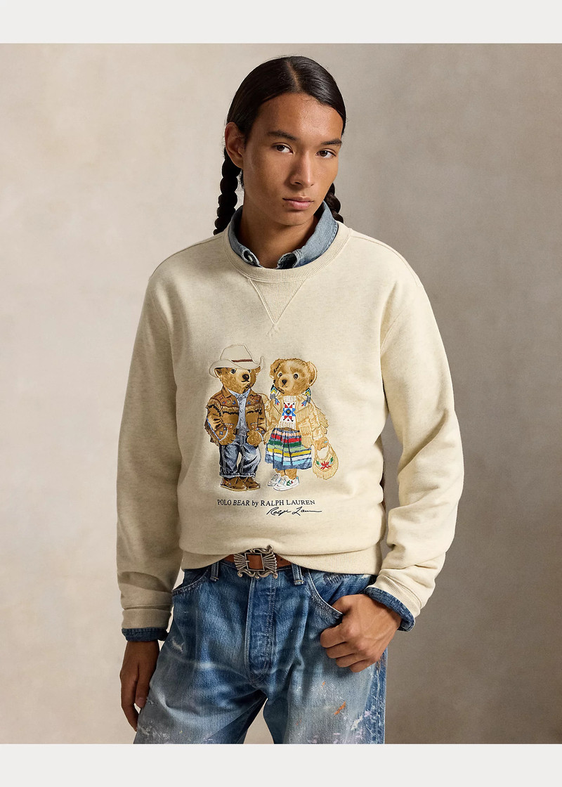 PRL x TÓPA Polo Bears Fleece Sweatshirt 3