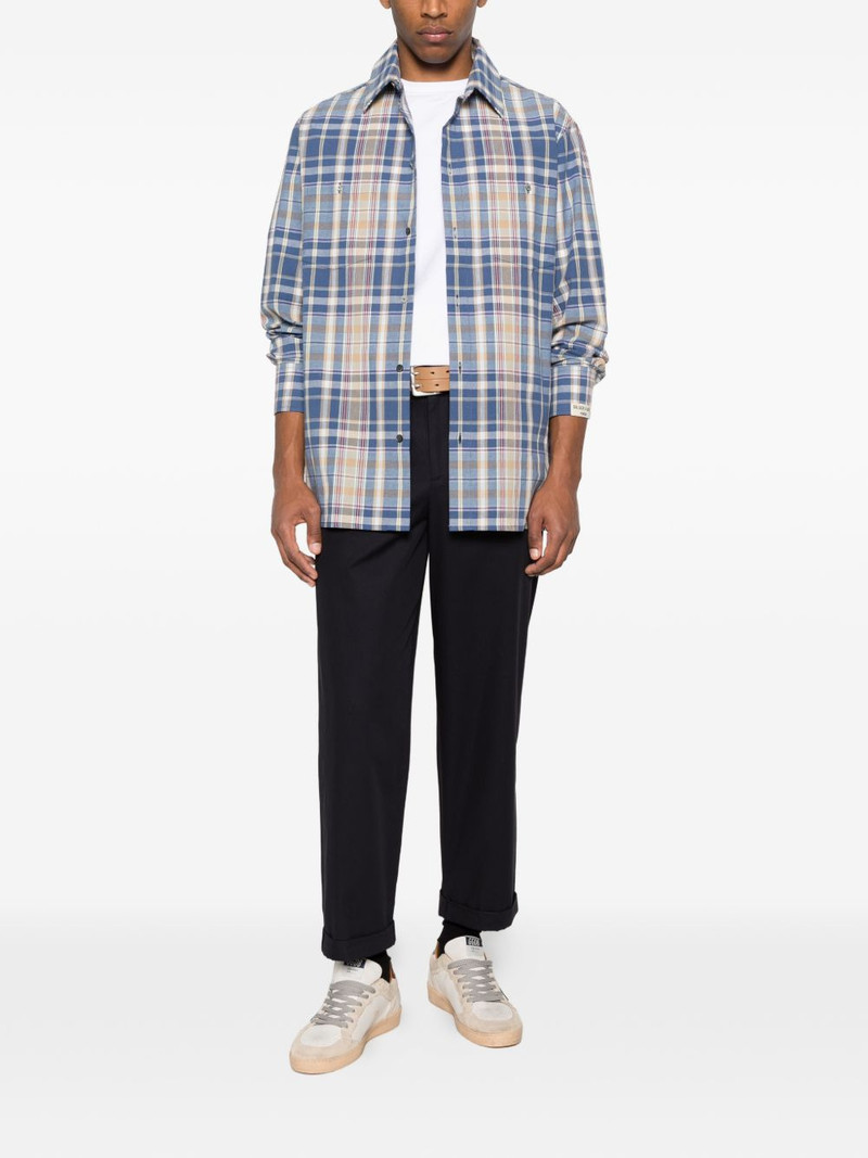 Golden Goose check-pattern shirt outlook