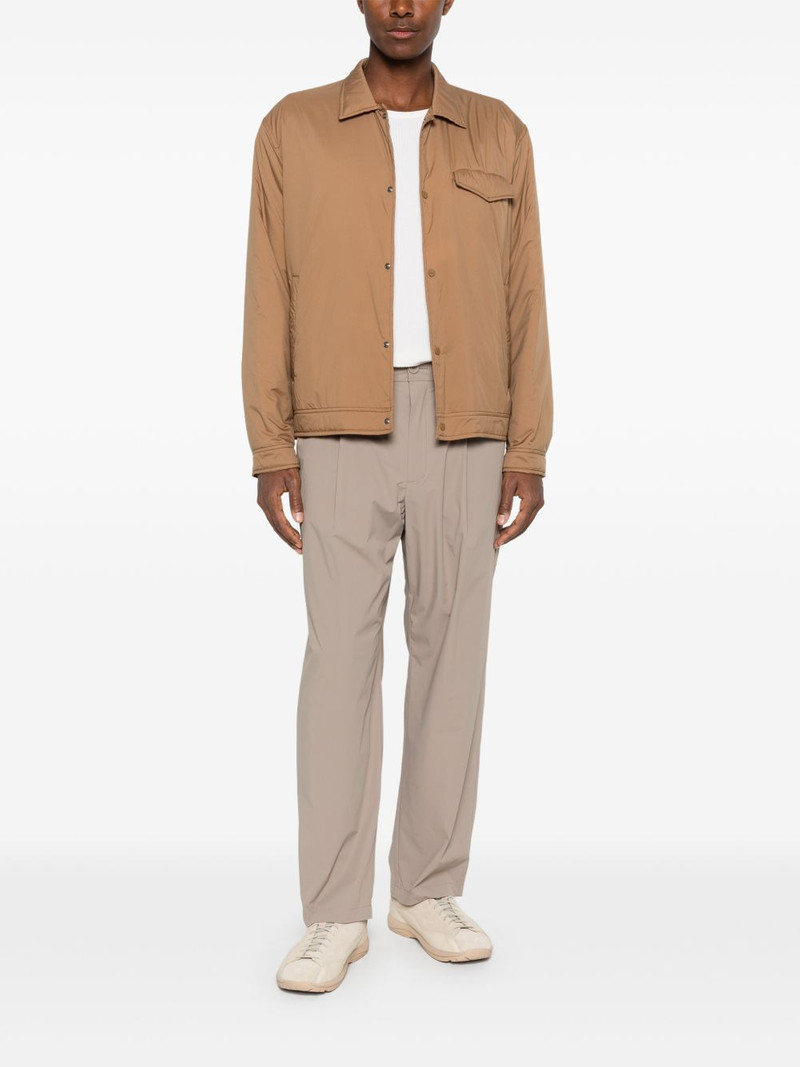 Herno pleated elasticated-waist trousers outlook
