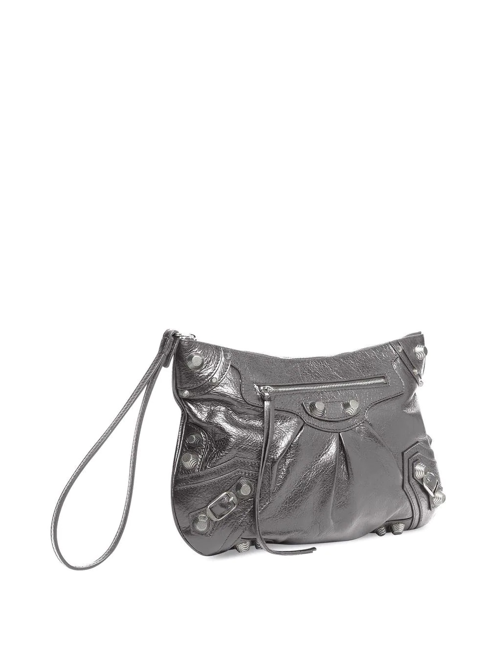 Le Cagole leather clutch bag - 3