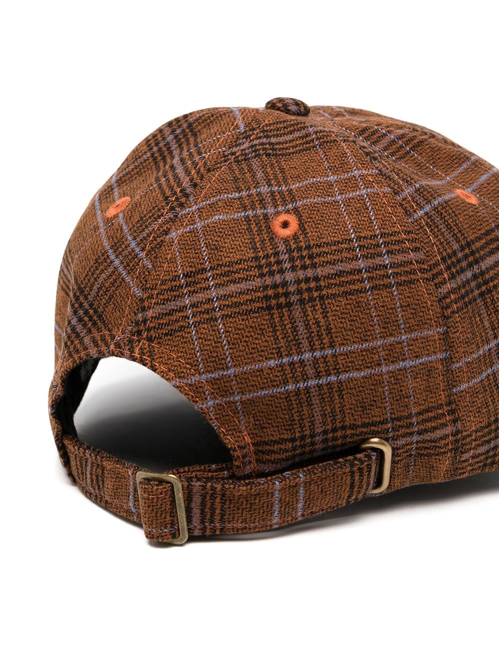 check-pattern baseball cap - 2