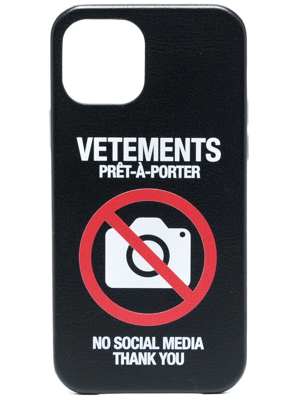 Antisocial logo iPhone 12 Pro case - 1