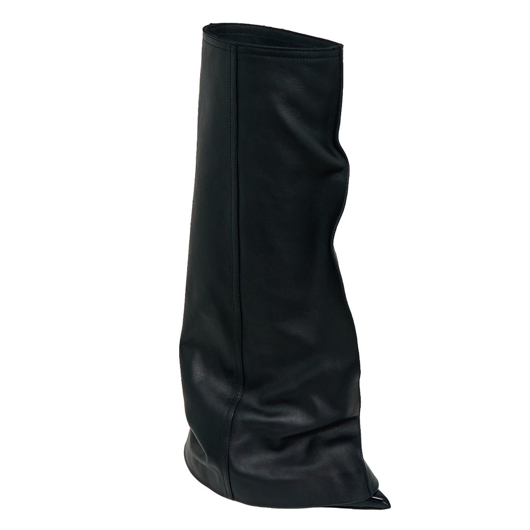 Leather Pants Medium Boots - 2