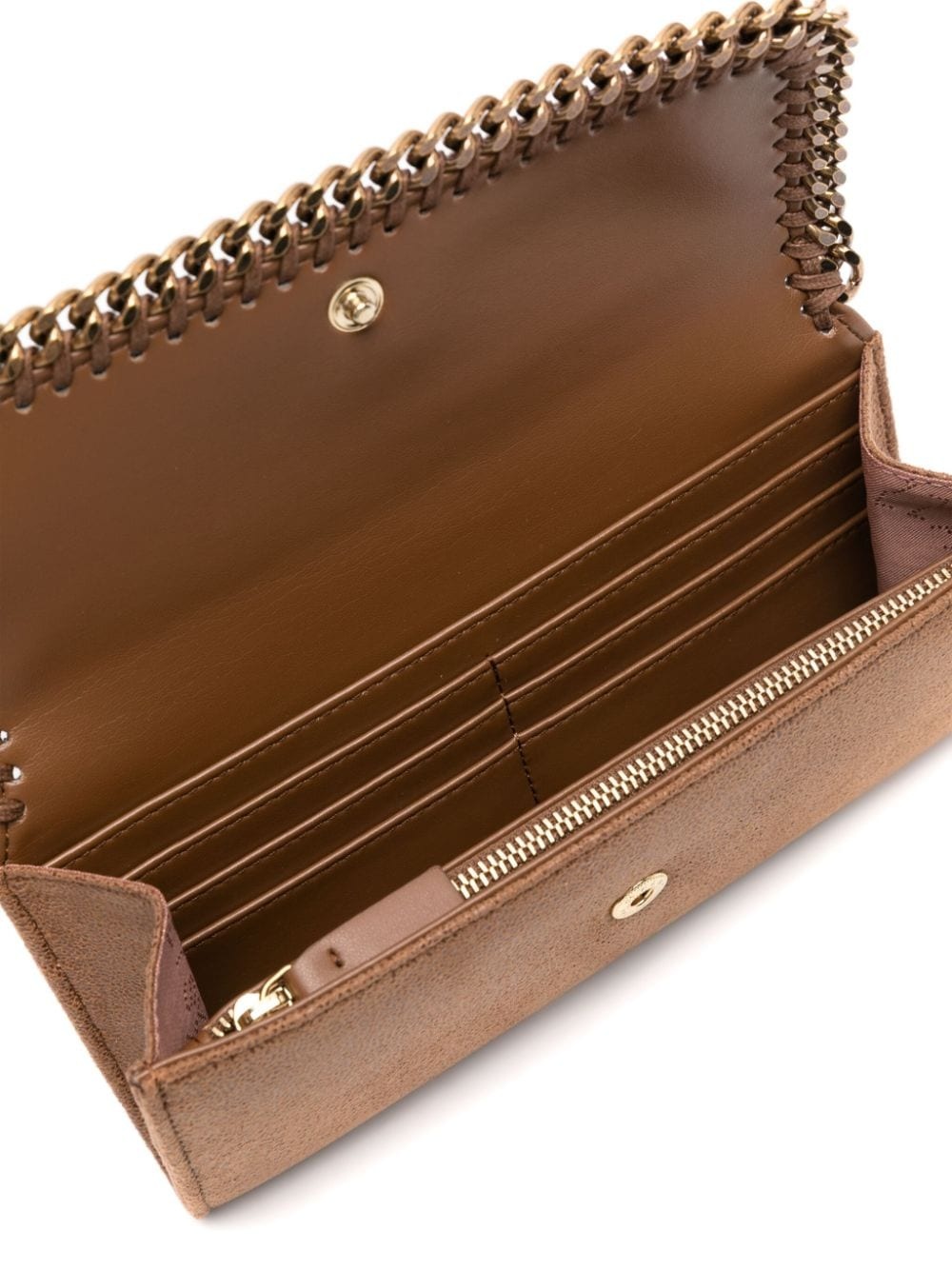 Falabella  chain-link detail wallet - 3