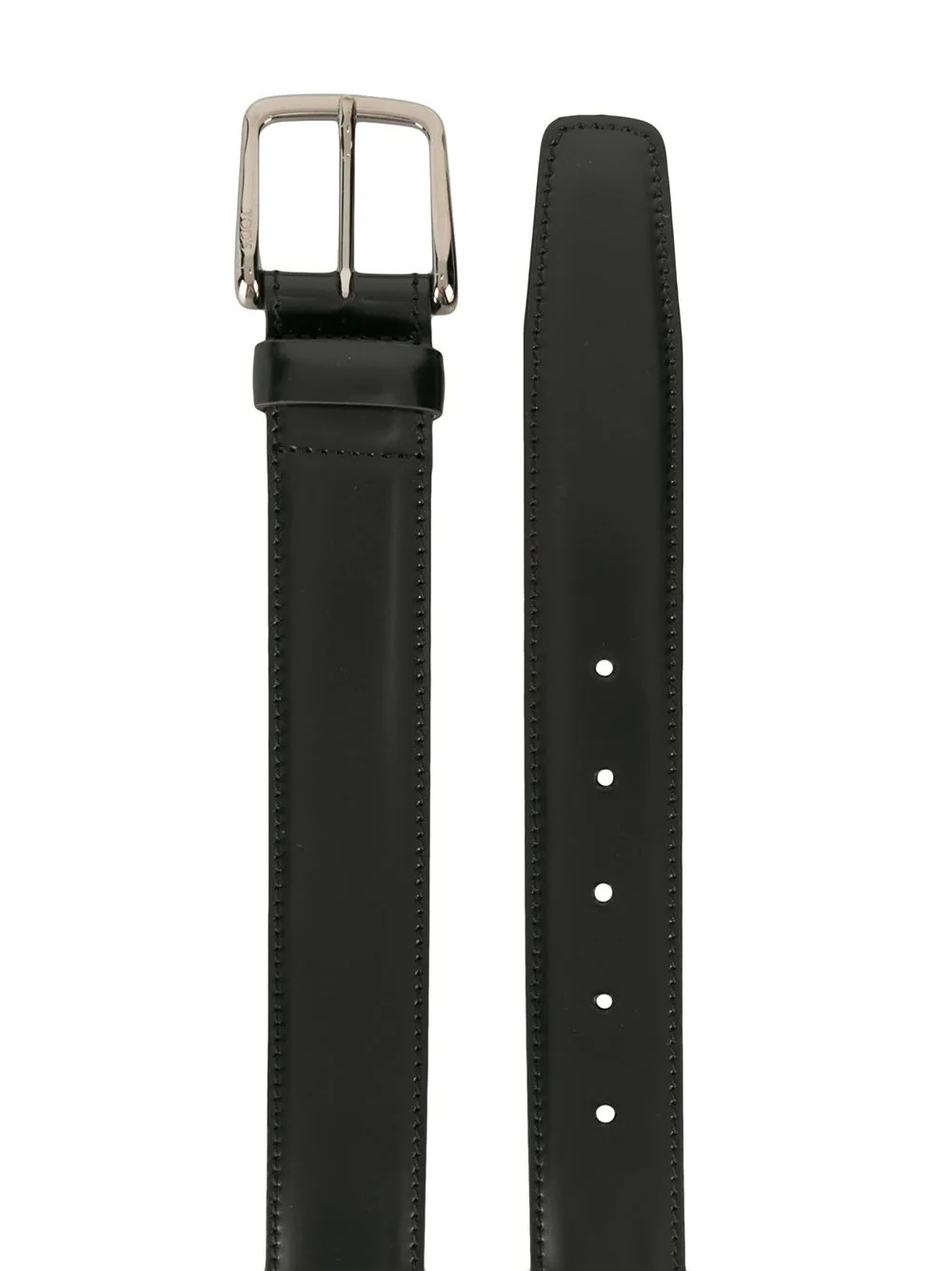 classic leather belt - 2