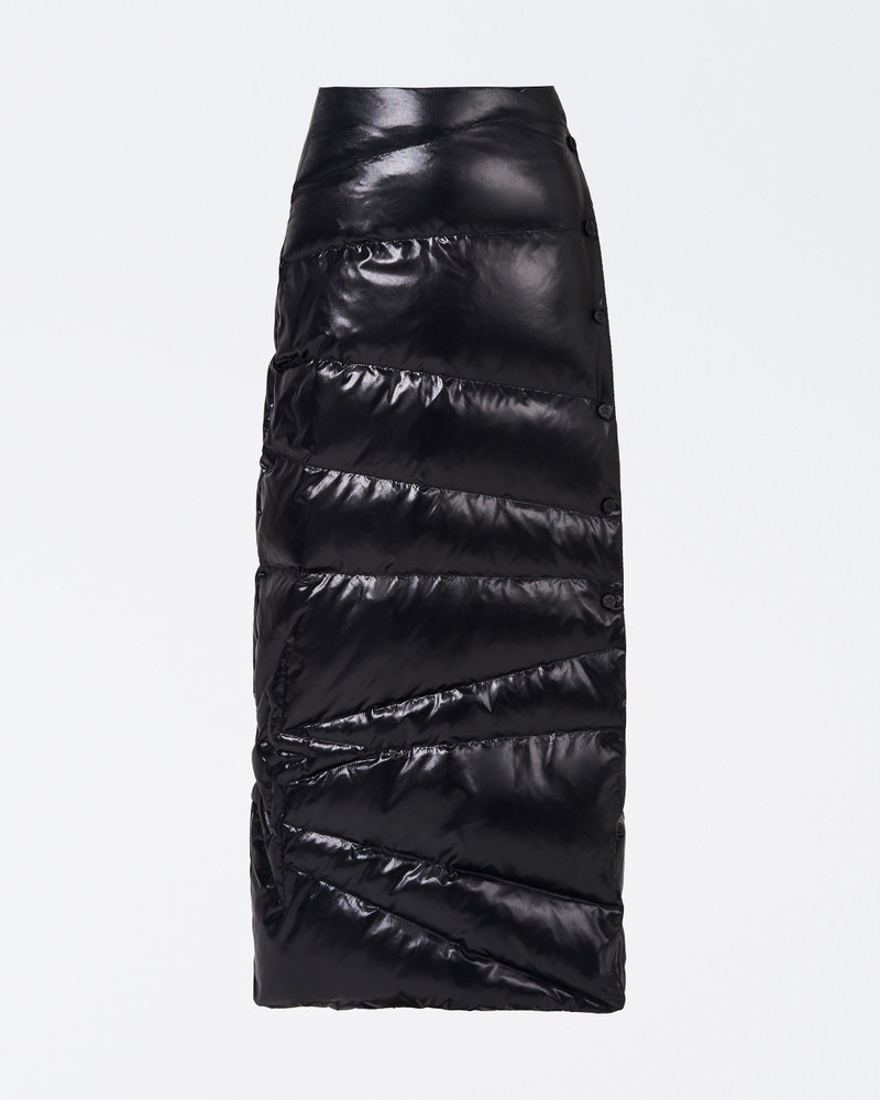 Quilted Maxi Skirt 1