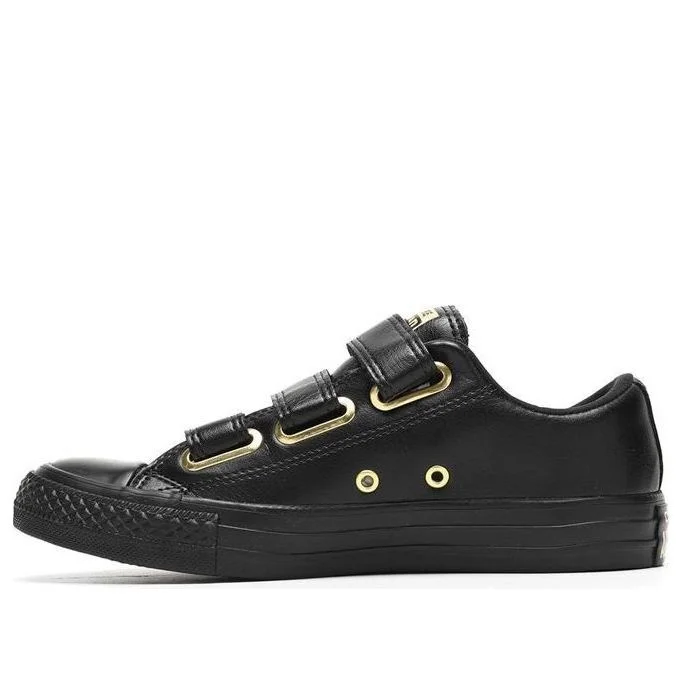 (WMNS) Converse All Star Ctas 3V OX 'Black Gold' 559906C - 1