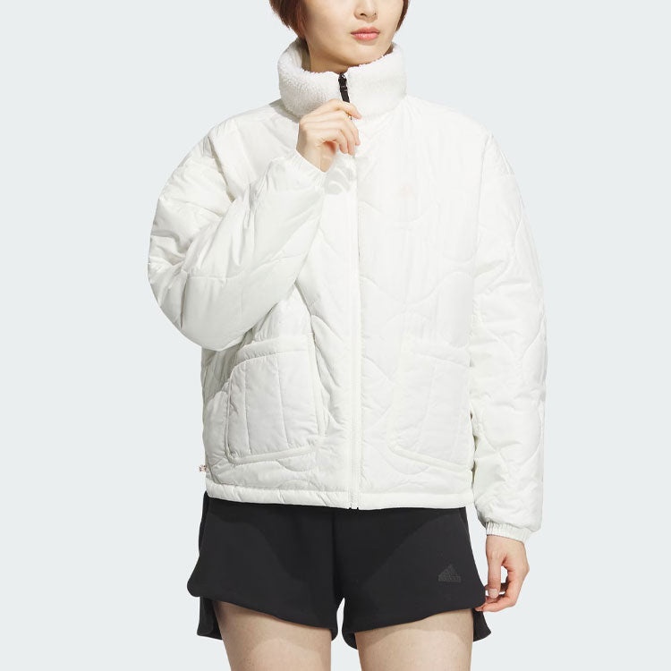 (WMNS) adidas CNY Reversible Padded Jackets 'White' IX5957 - 7