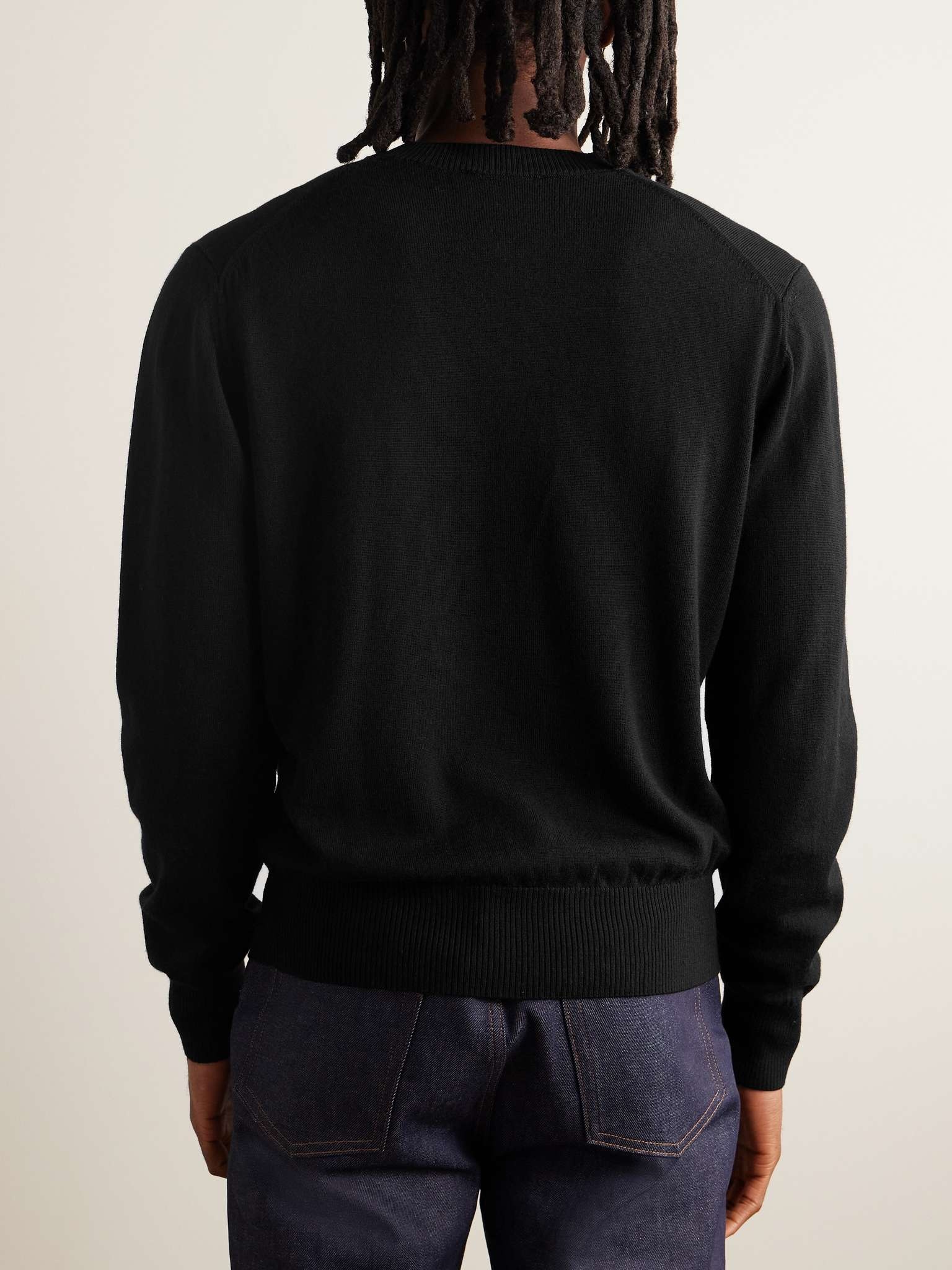 ADC Logo-Embroidered Merino Wool Sweater - 3