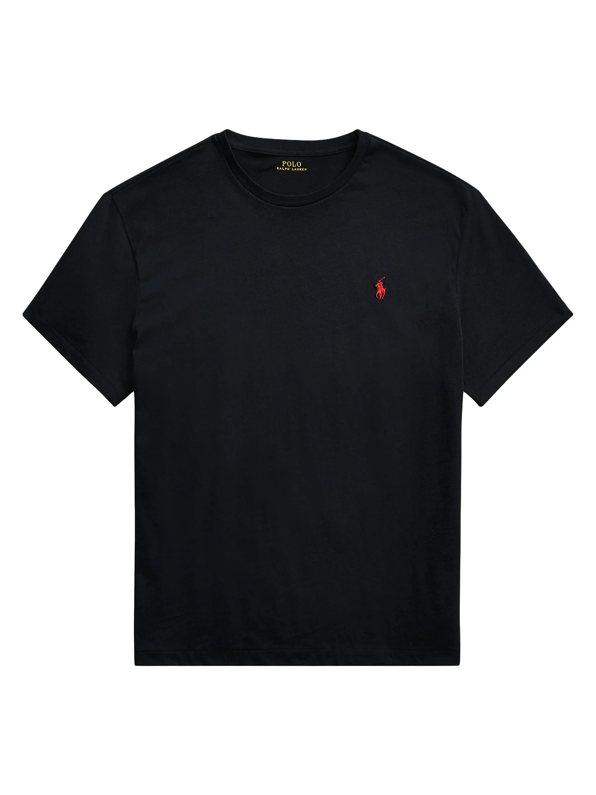 Men's Jersey Crewneck Classic-Fit T-Shirt - Black - 1