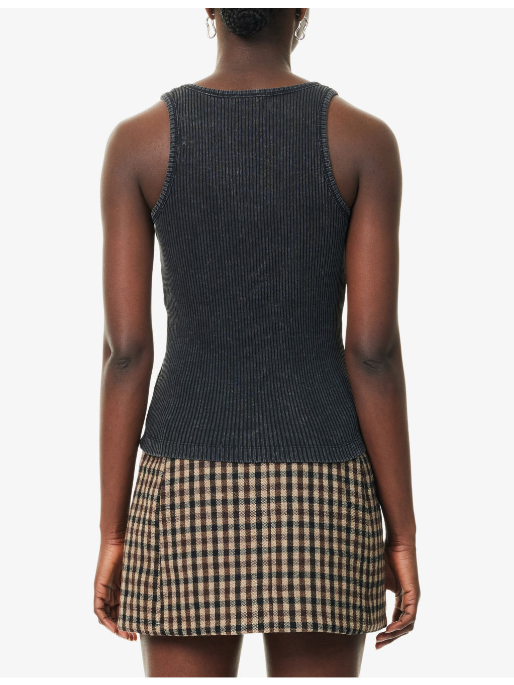 Heavy Ribbed Cotton-Jersey Tank Top - 4