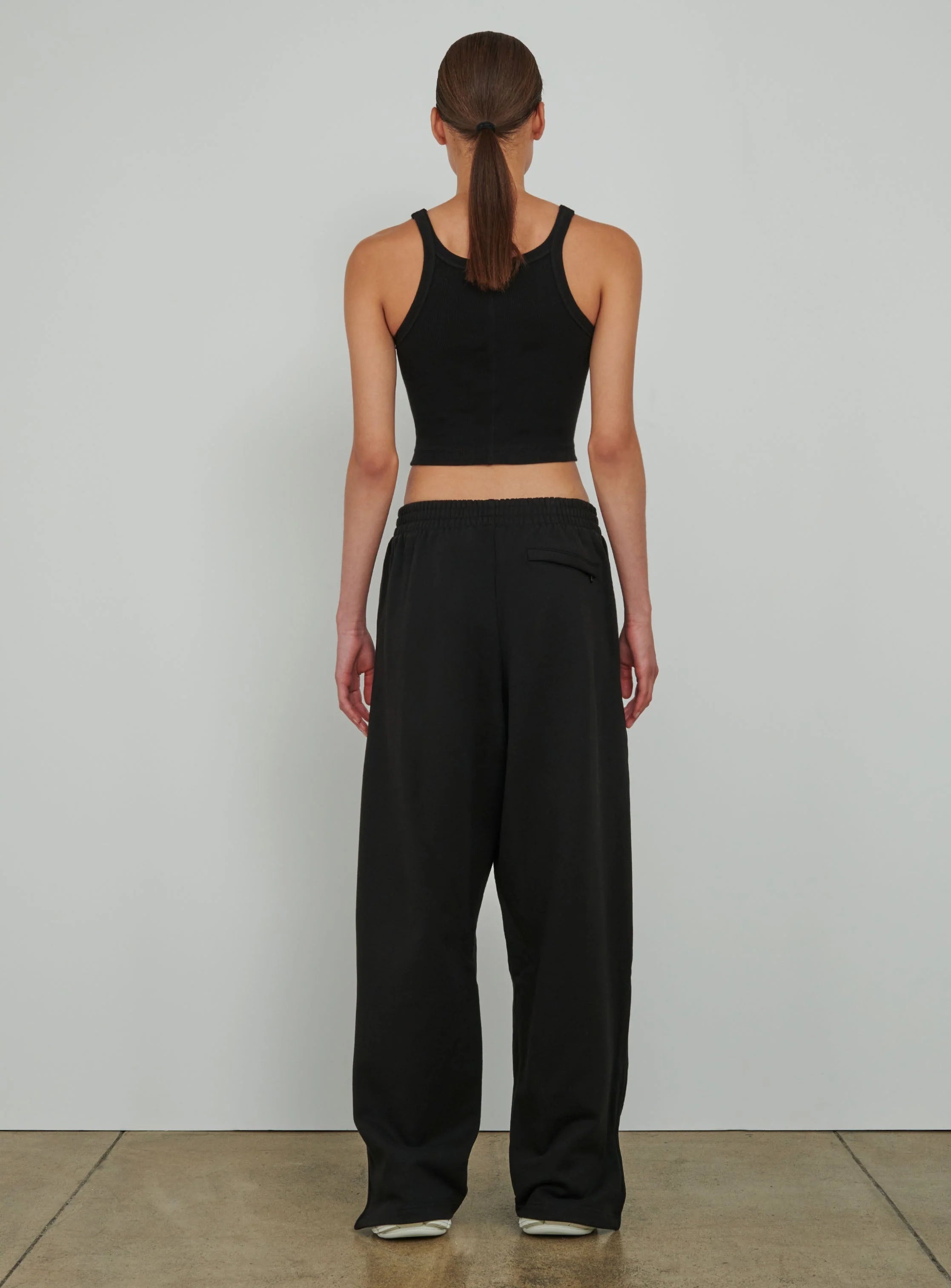 HB Ribbed Tank Black - 4