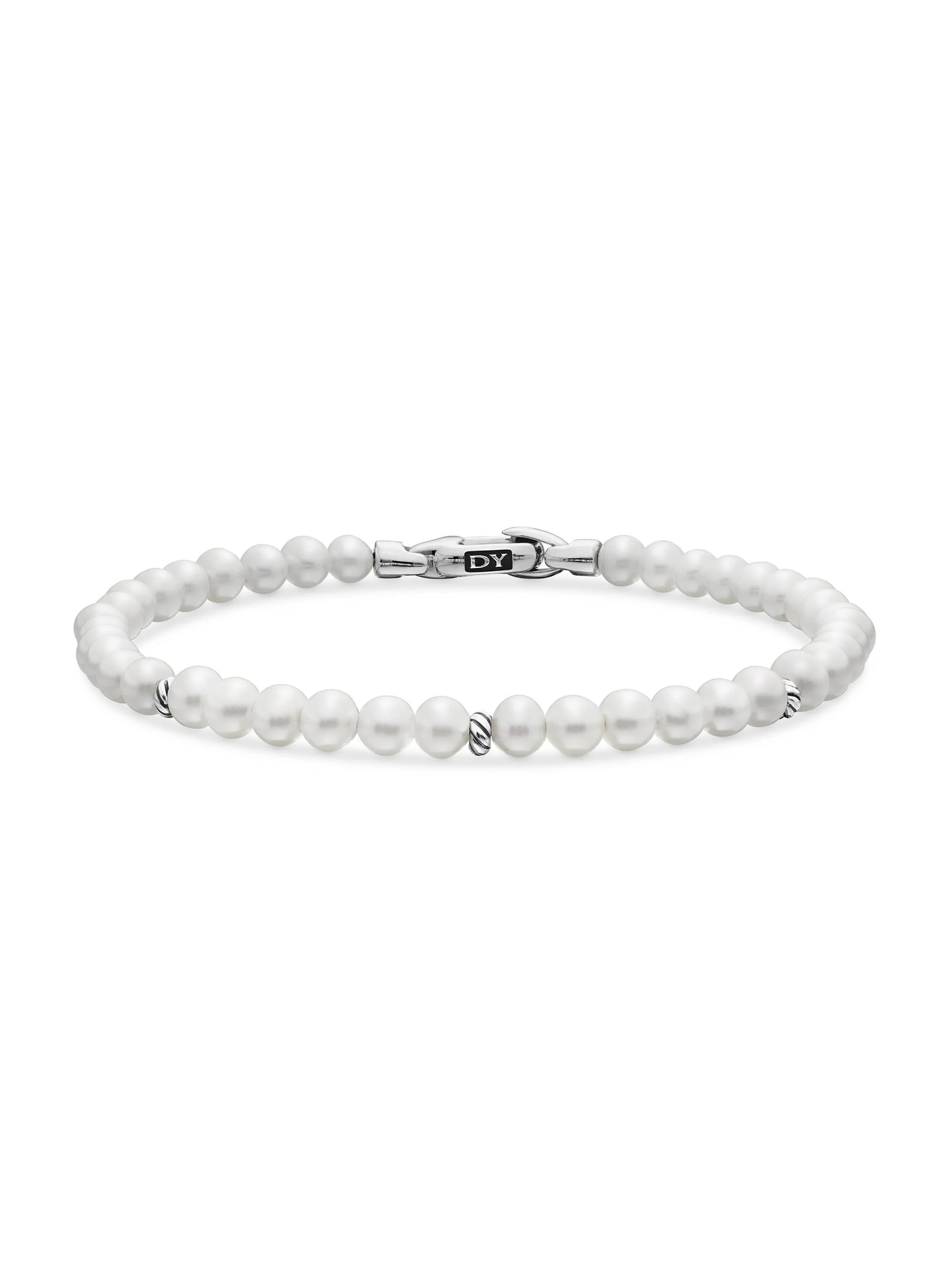 Women's Bijoux Spiritual Beads Bracelet - Pearl - 1
