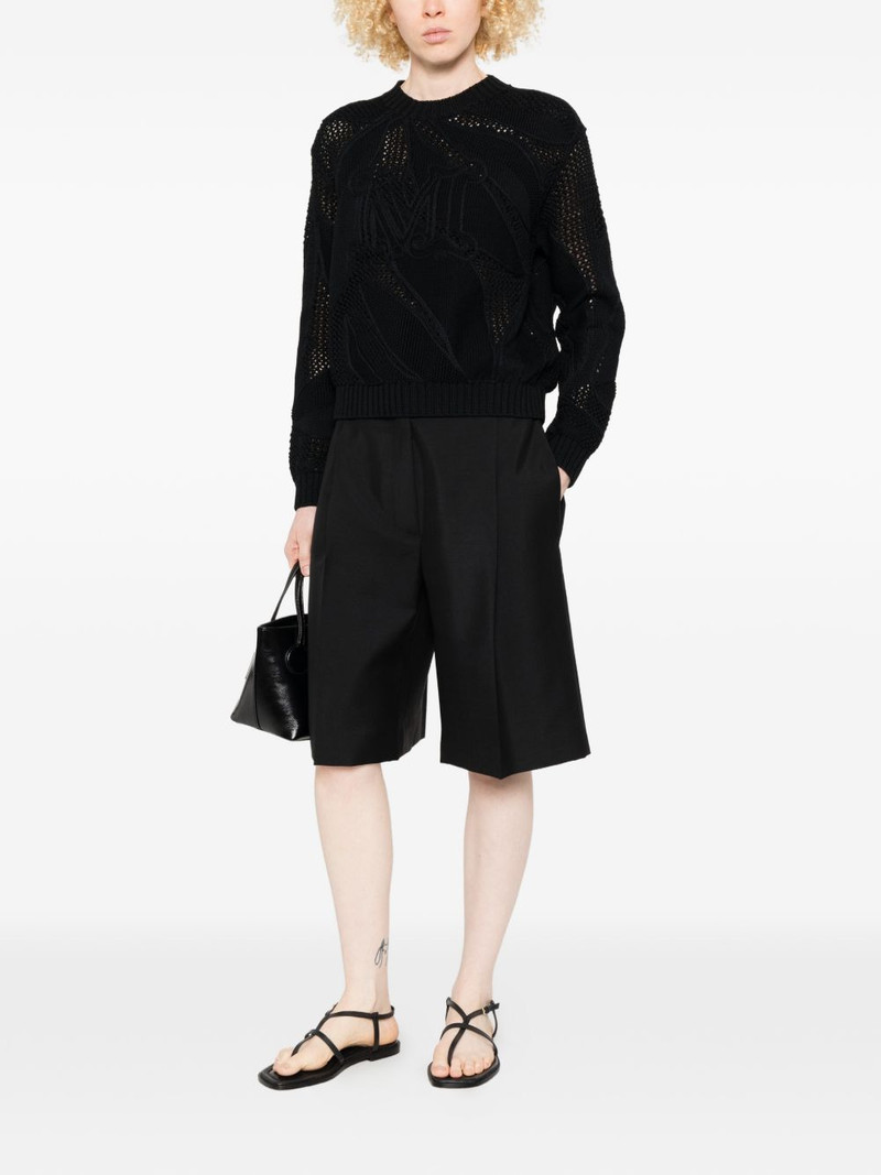 Max Mara openwork sweater outlook