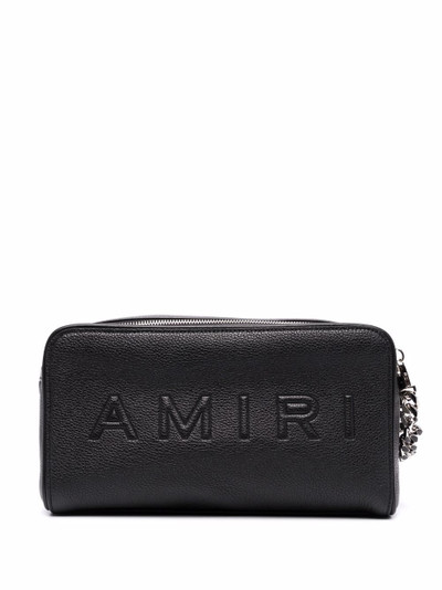 AMIRI chain-link detail wash bag outlook