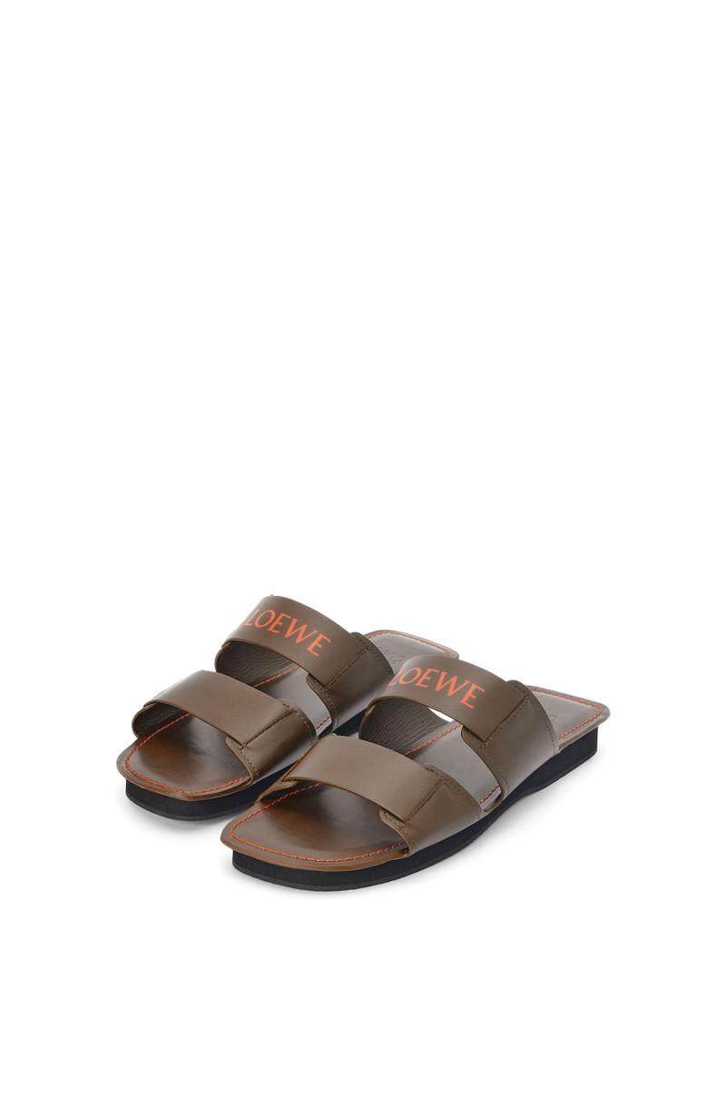 Loewe Double strap slide in calfskin outlook