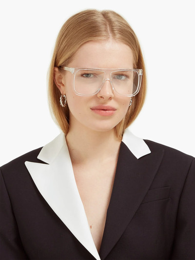 Loewe Filipa acetate glasses outlook