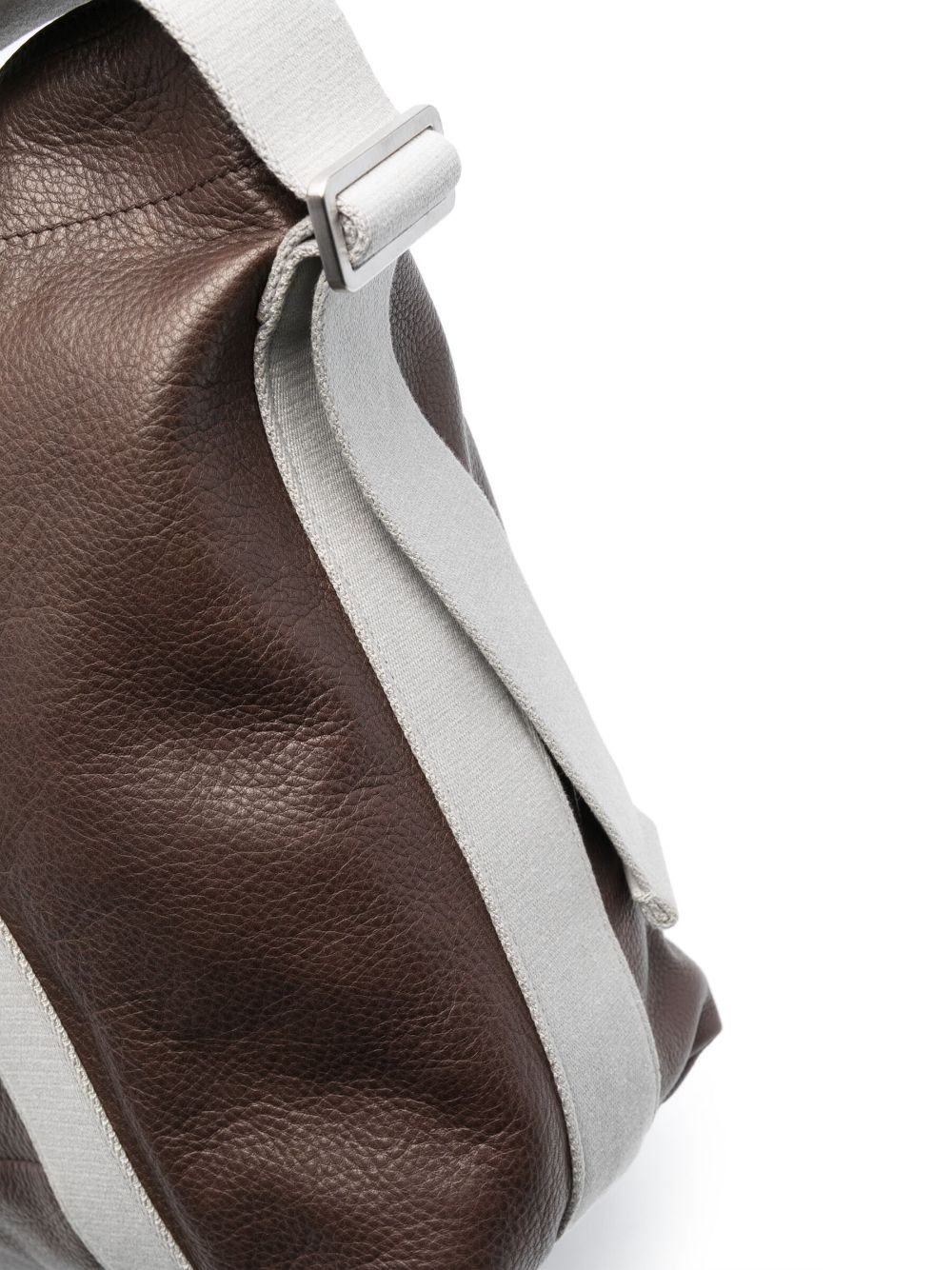 Luxor contrasting-web strap shoulder bag - 4
