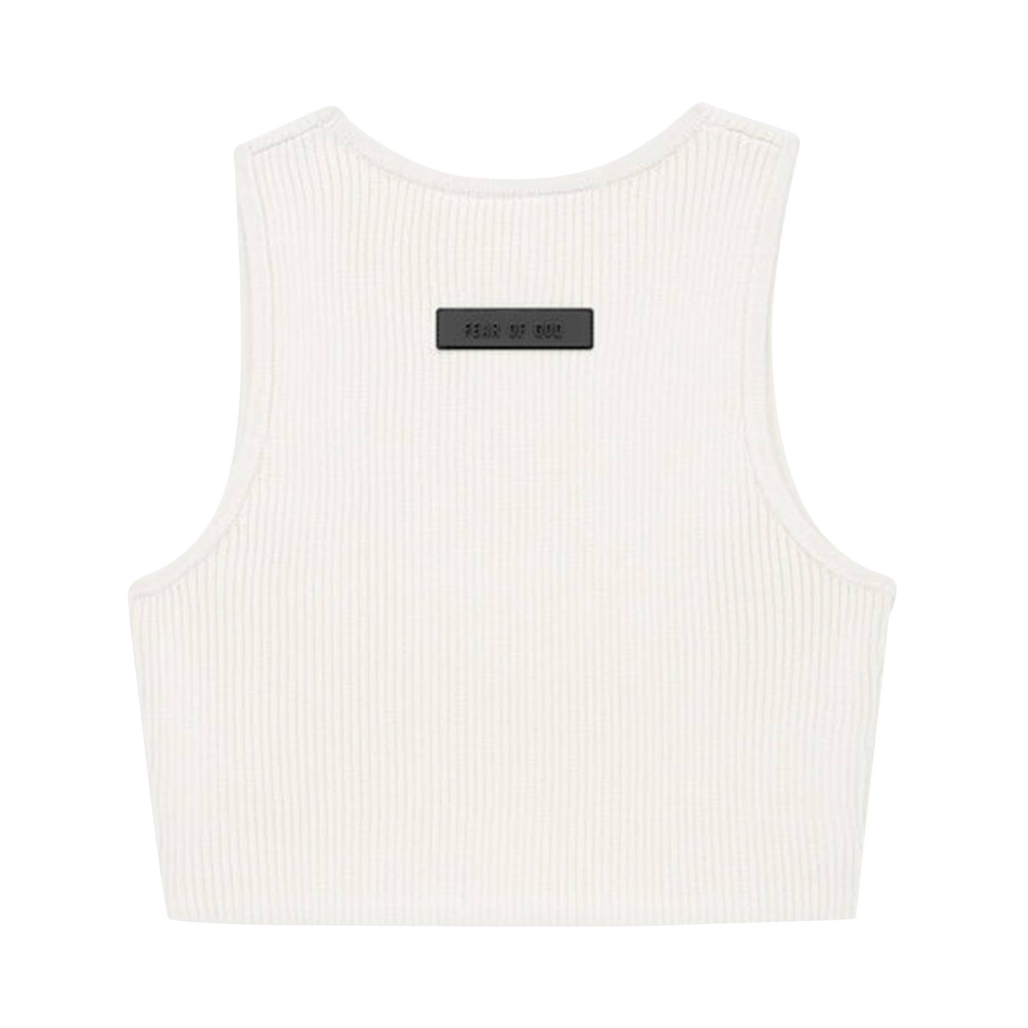 Fear of God Essentials Sport Tank 'Cloud Dancer' - 2
