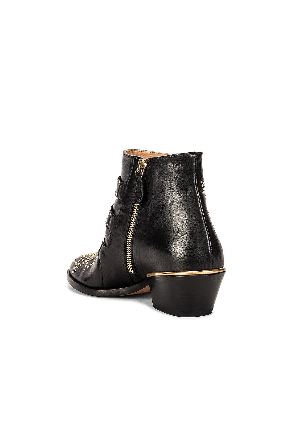 Susanna Leather Studded Booties - 3