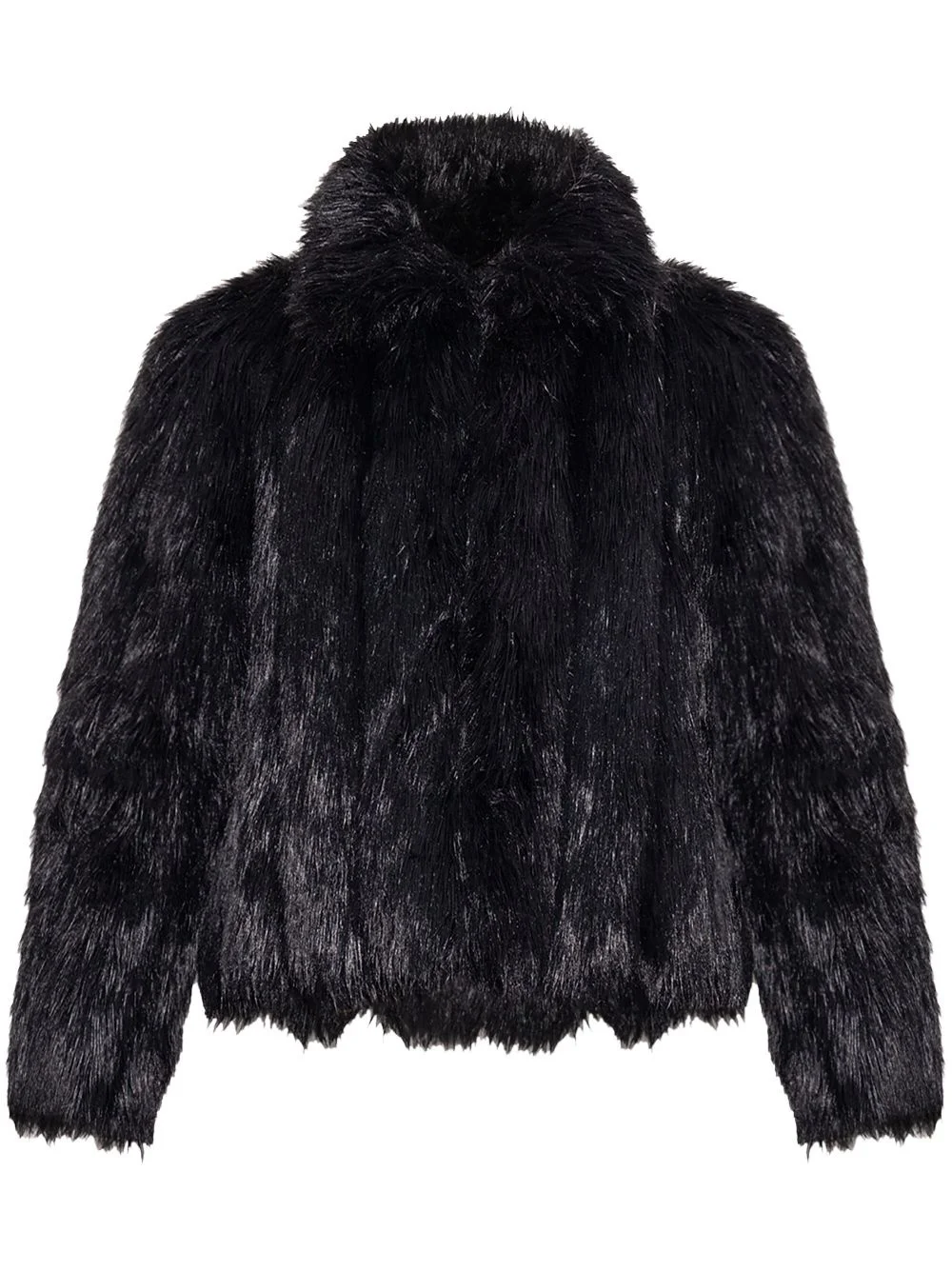 faux-fur jacket - 1
