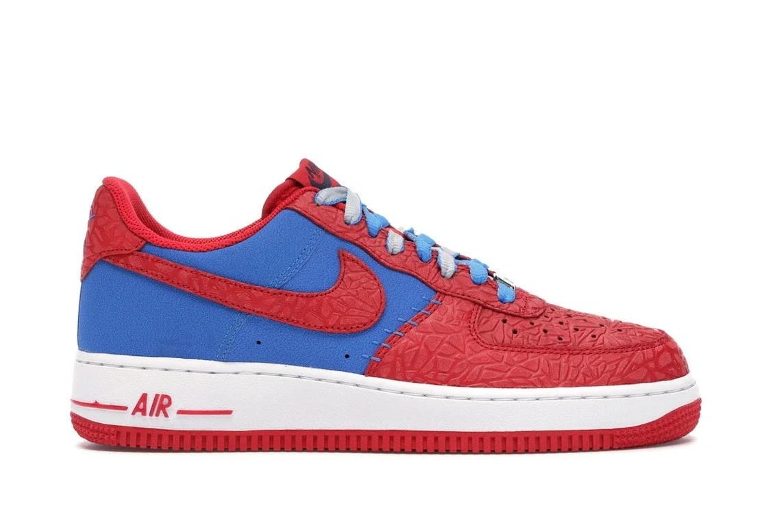 Nike Air Force 1 Low Photo Blue Hyper Red - 1