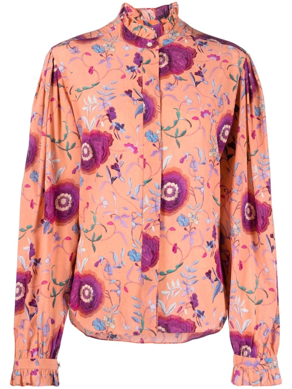 Banessa floral print shirt - 1