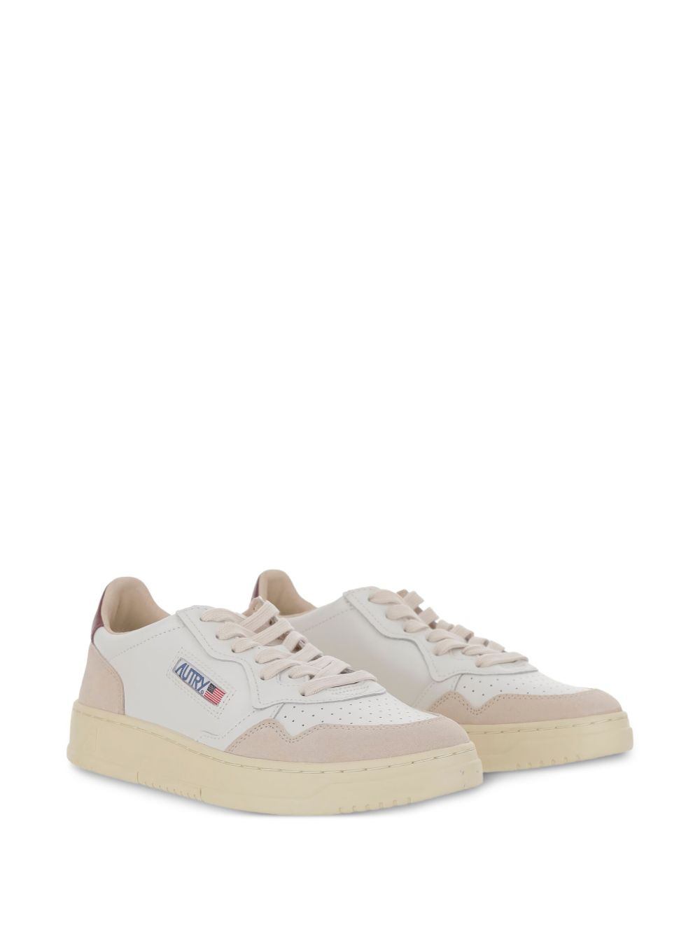 Medalist leather suede sneakers - 2