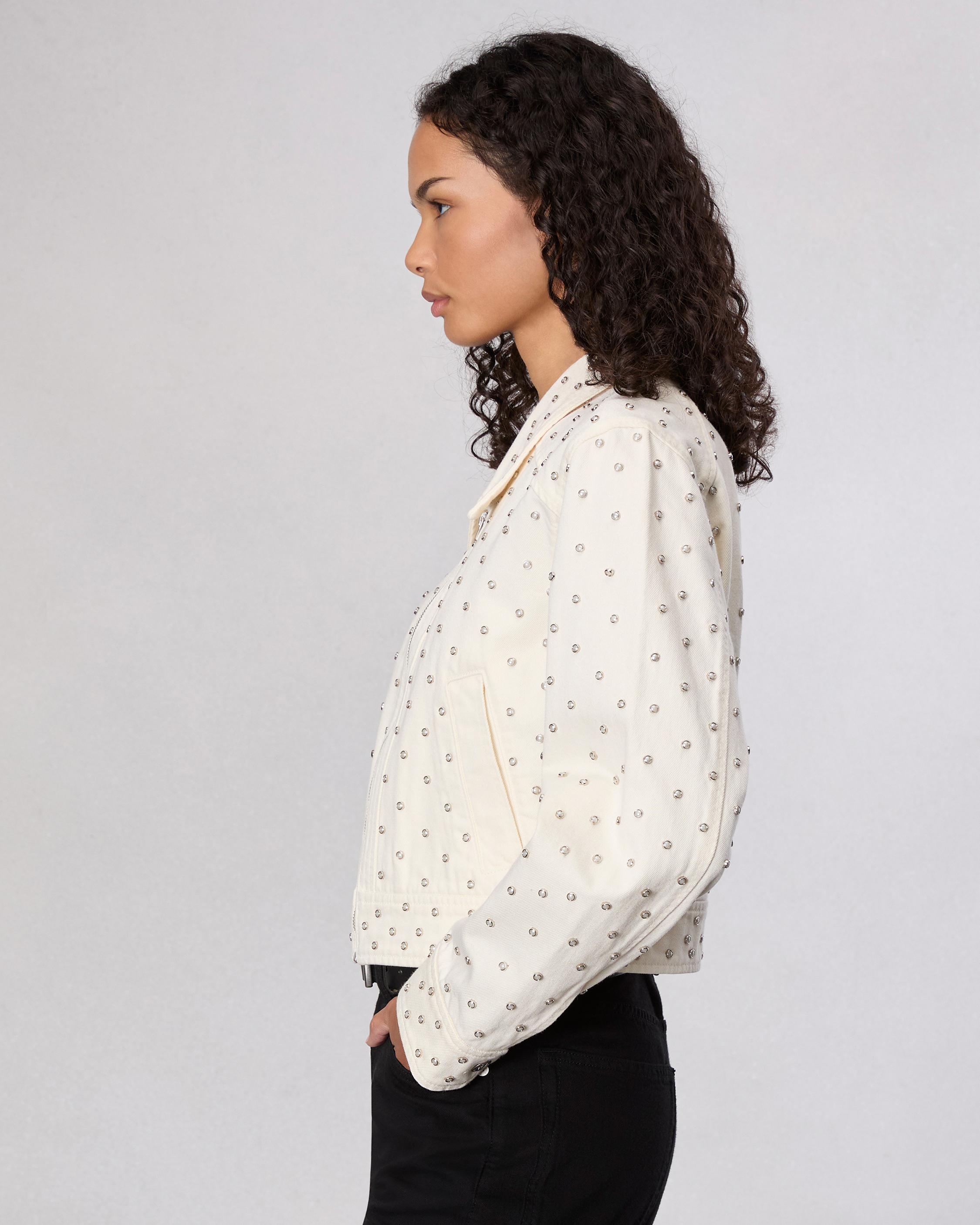 Anya Studded Denim Jacket - 4
