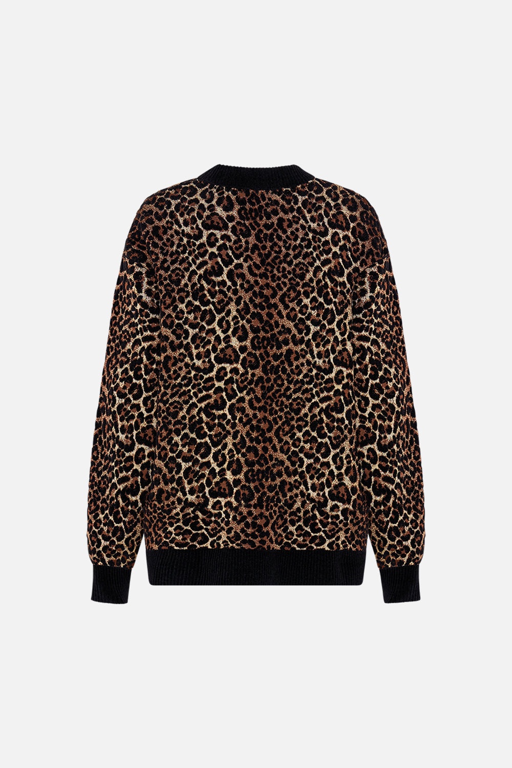 CREW NECK OVERSIZED KNIT - 7