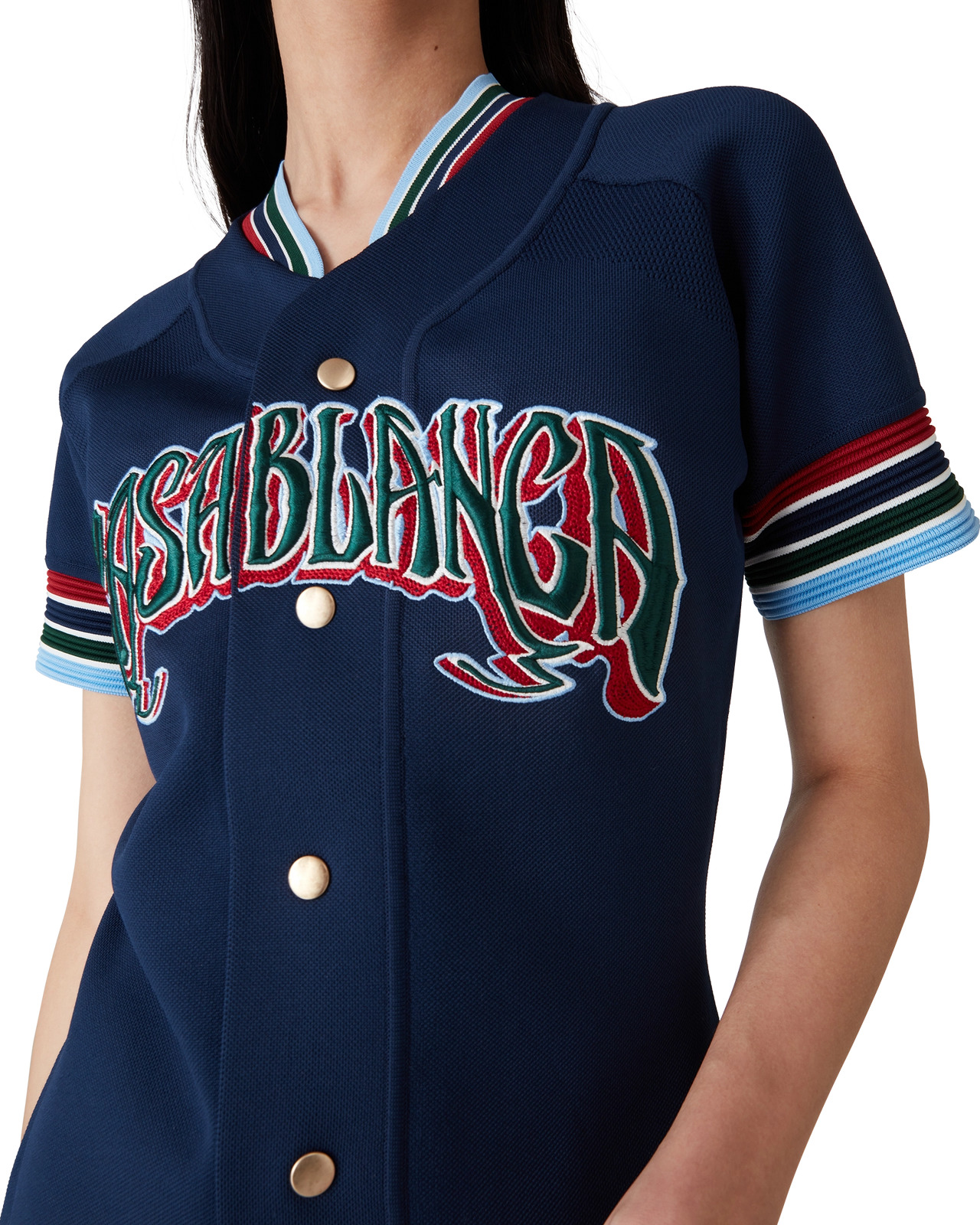 Knit Baseball Dress | Casablanca Paris - 5