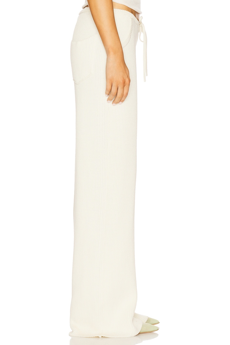 Knit Drawstring Pants - 3