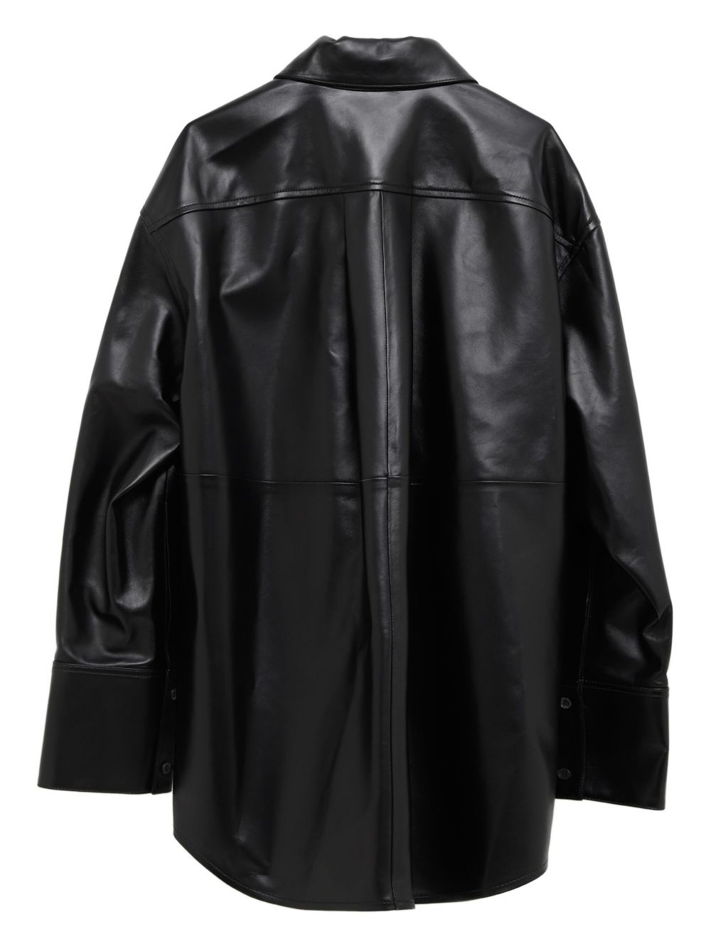 leather shirt - 2