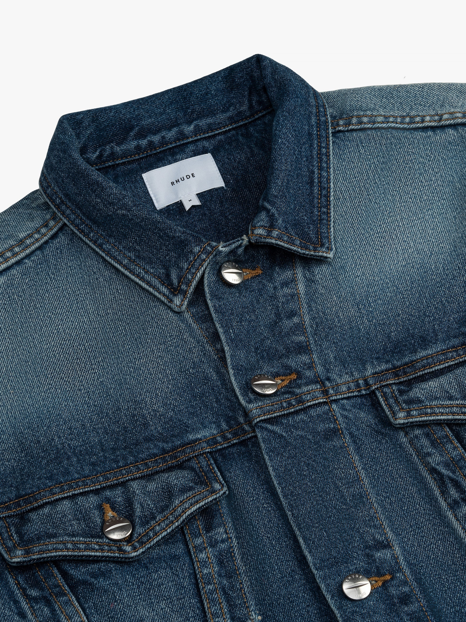 OVERSIZED DENIM TRUCKER JACKET - 9
