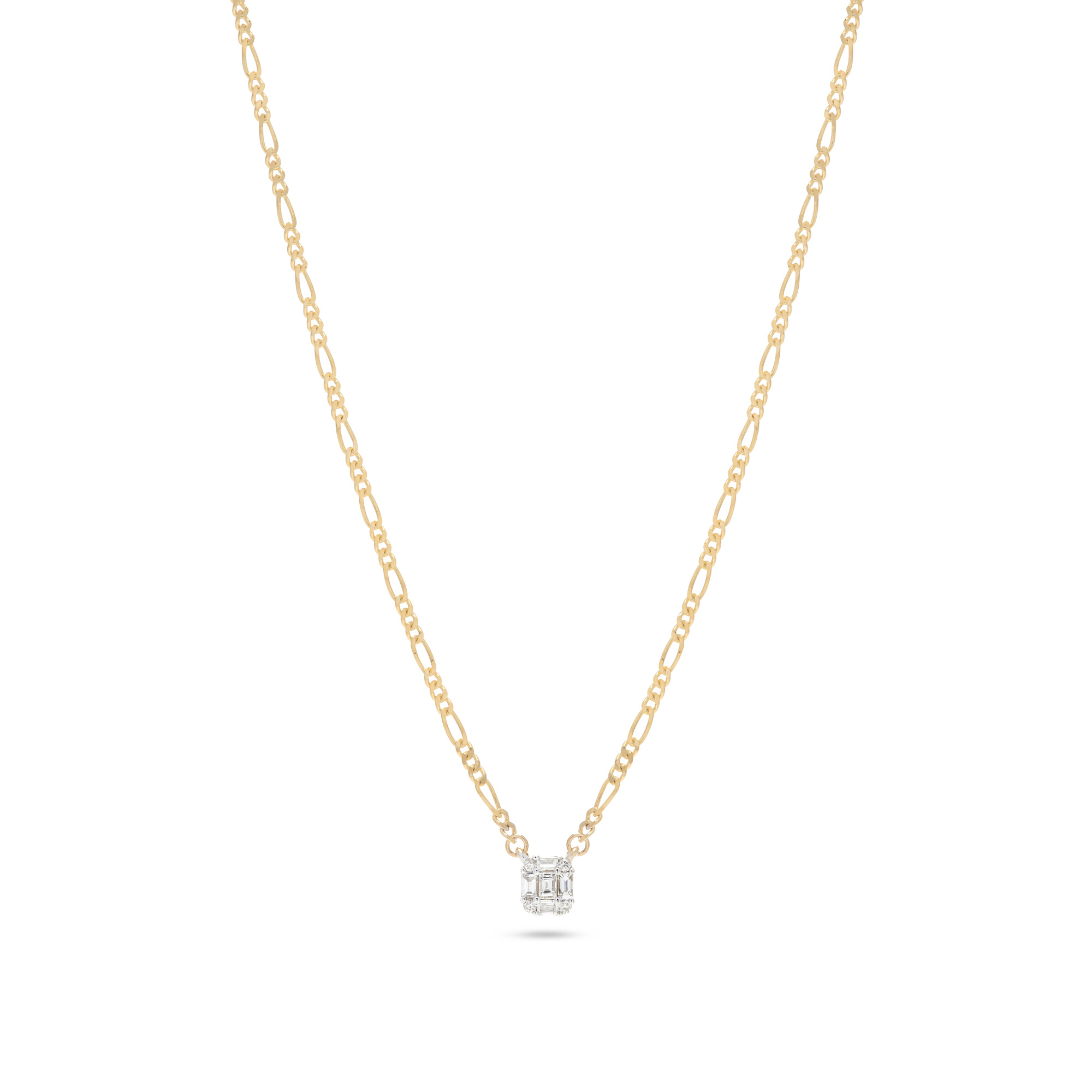 Tiny Shield of Strength Necklace - 5