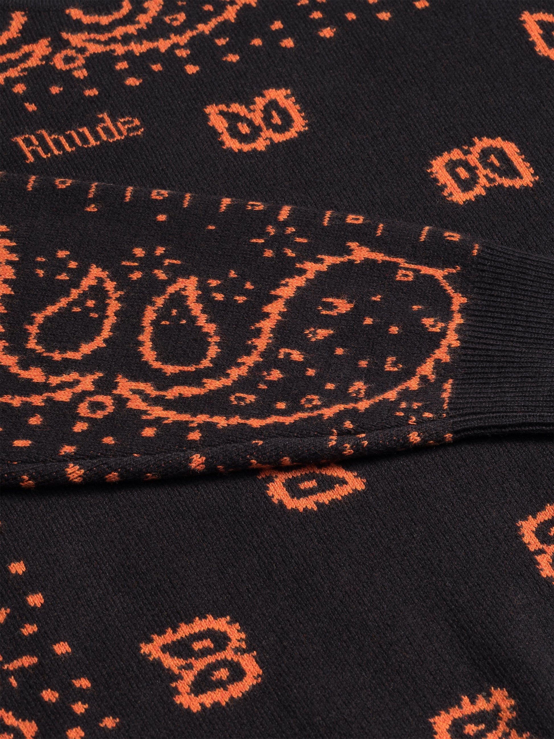 BANDANA KNIT CREWNECK - 4