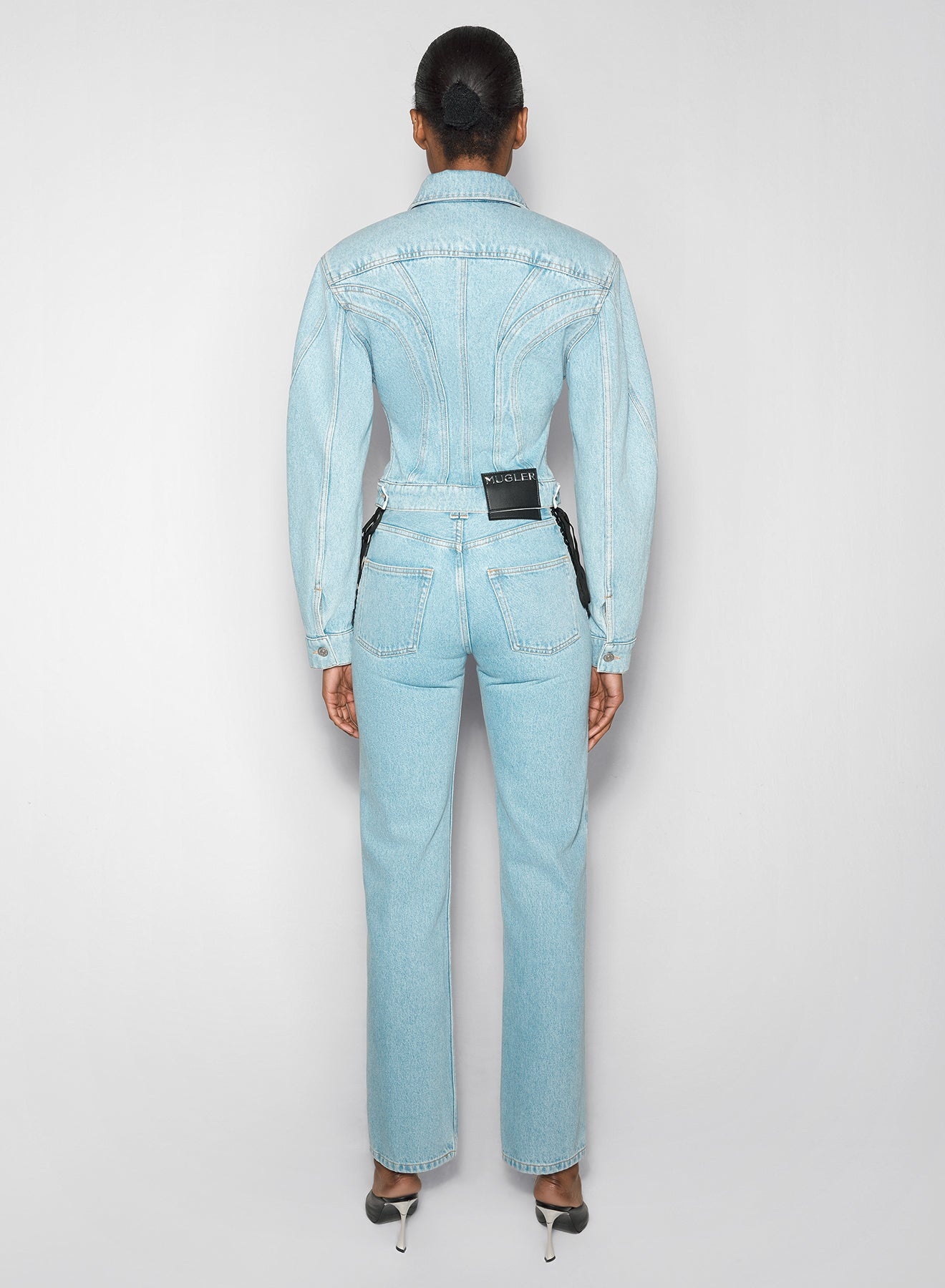 blue denim jacket - 3