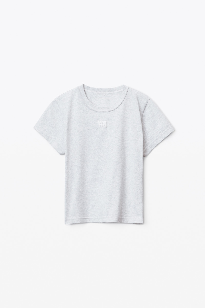 puff logo shrunken tee in cotton jersey 1