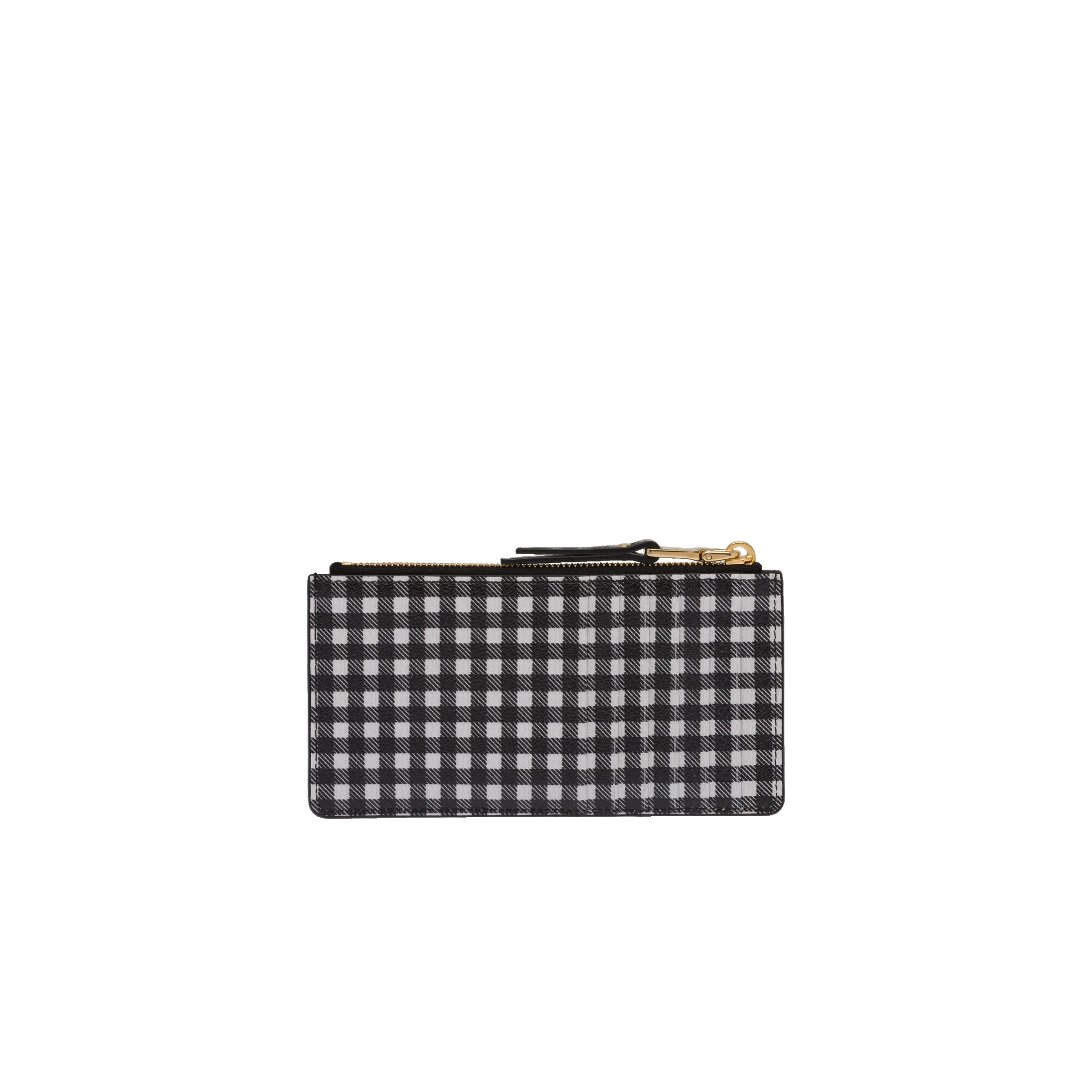 Printed Madras leather envelope wallet - 4