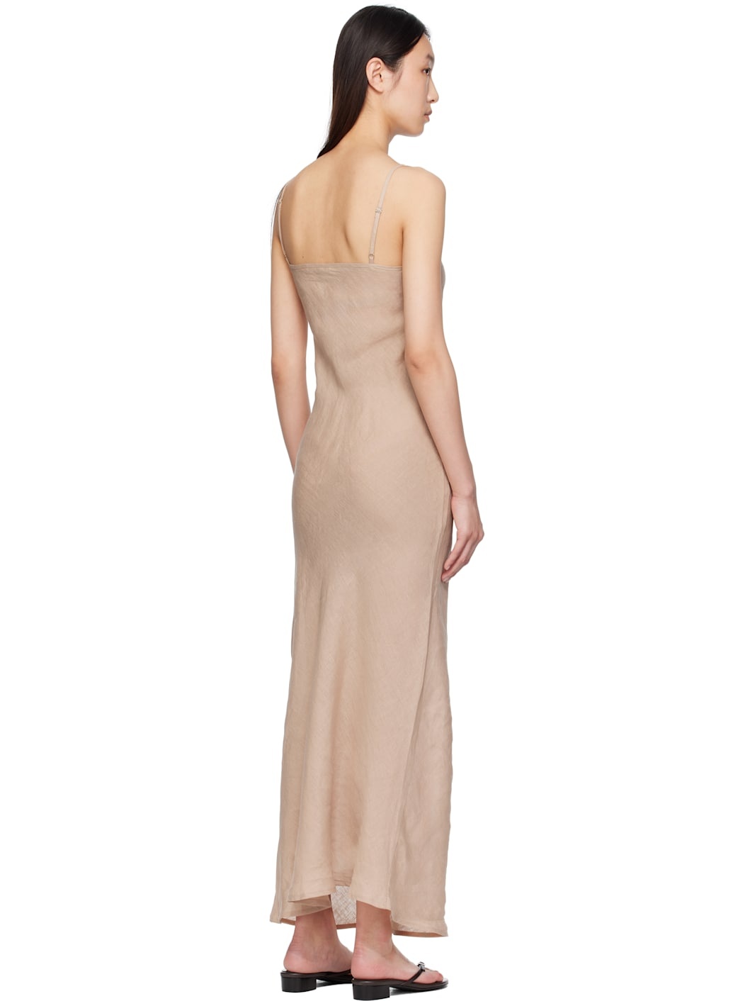 Beige Dydine Maxi Dress - 3