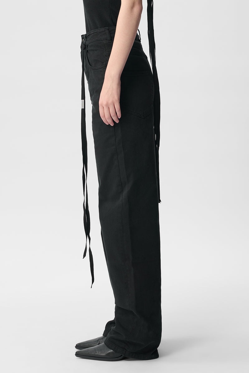 Bami High Waist Straight 5 Pockets Comfort Denim - 2