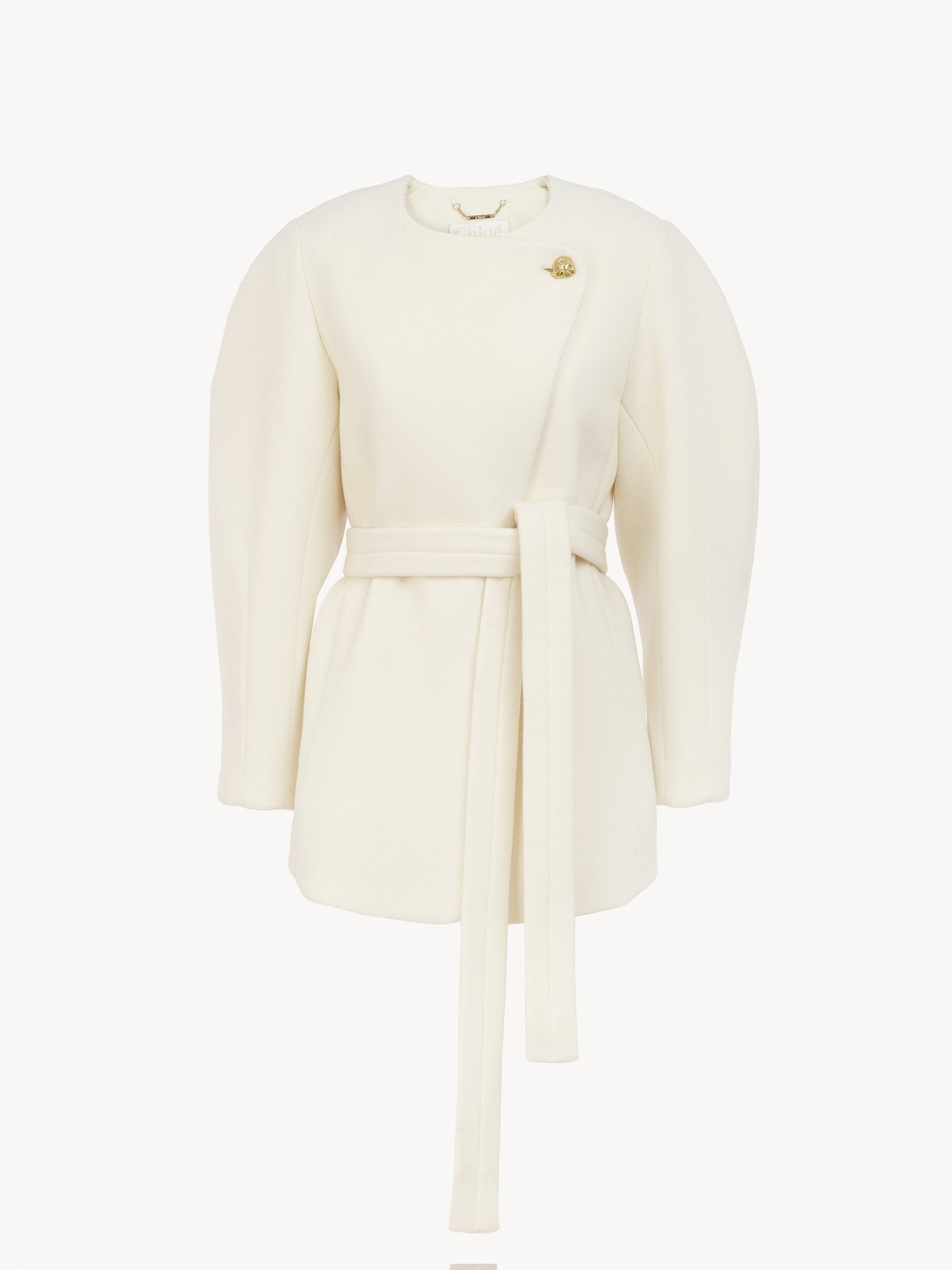 SHORT WRAP COAT - 2