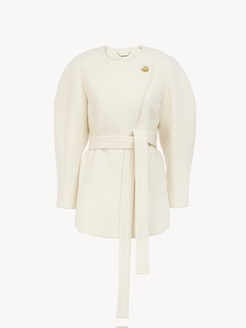 Chloé SHORT WRAP COAT outlook