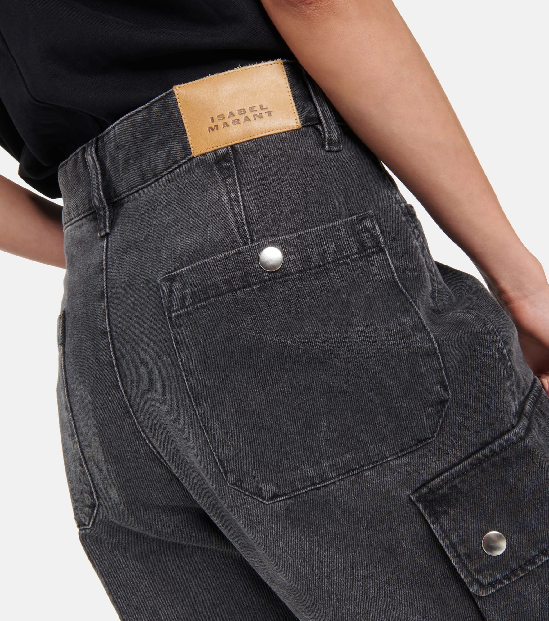 Elore denim cargo pants - 6