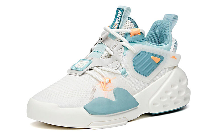 ANTA Bastard Keep Moving Skateboarding Shoes 'White Blue' 112128084-4 - 2
