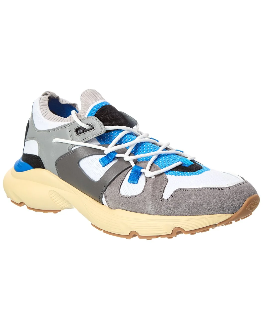 TOD’s Mesh & Leather Sneaker - 1