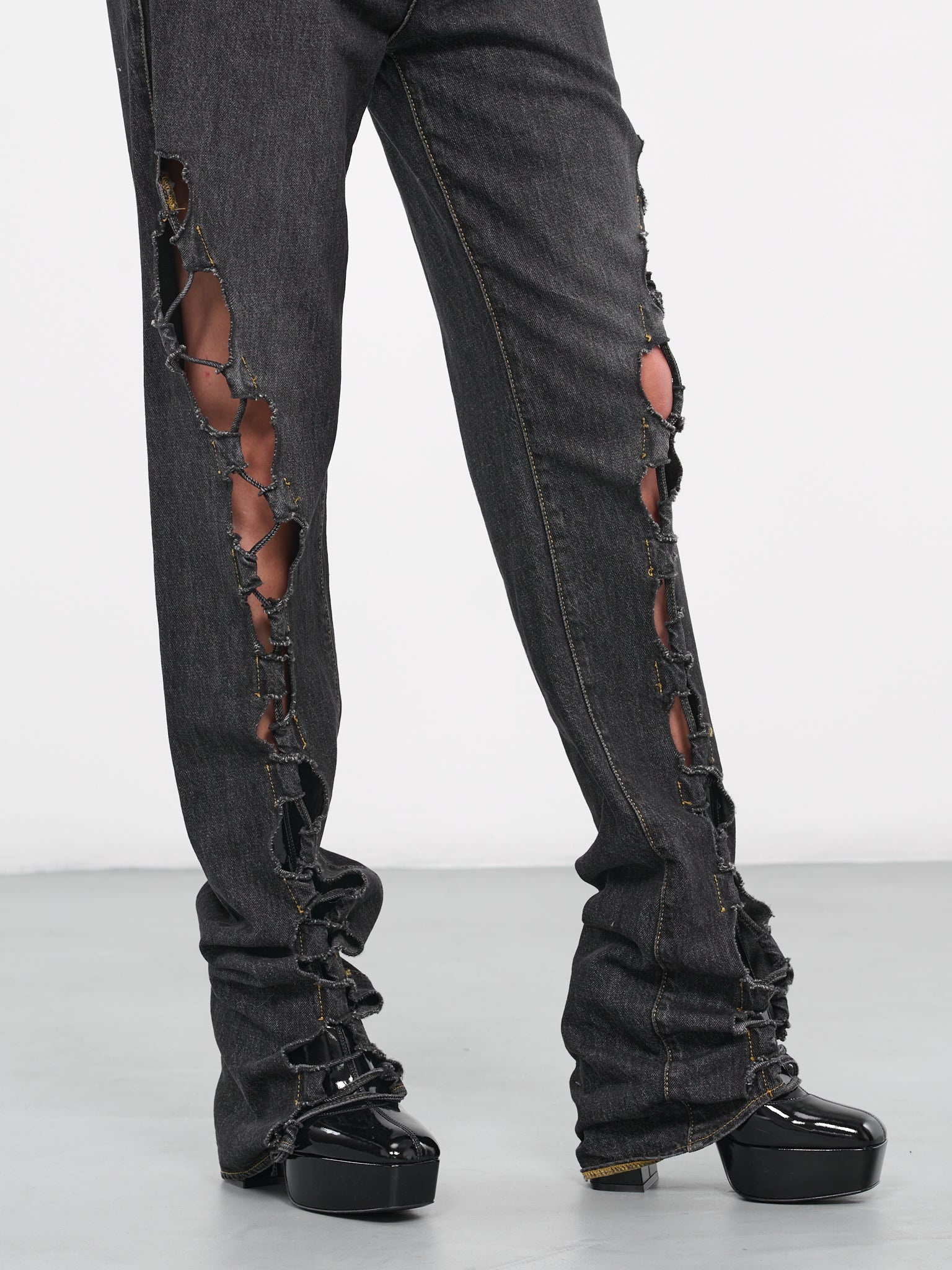 Drawstring Jeans - 4
