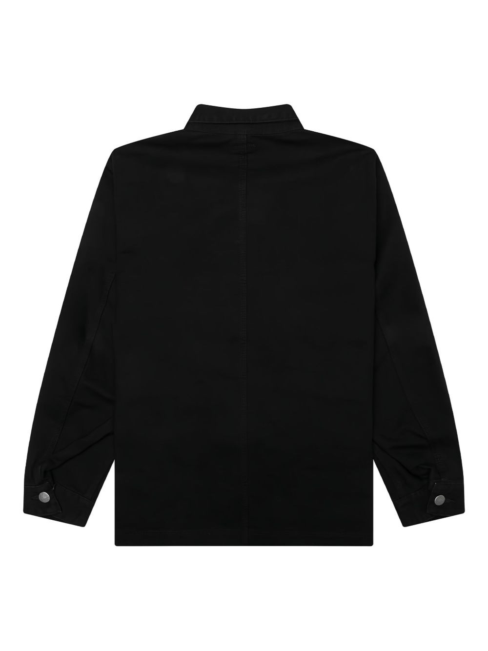 button-fastening shirt jacket - 2